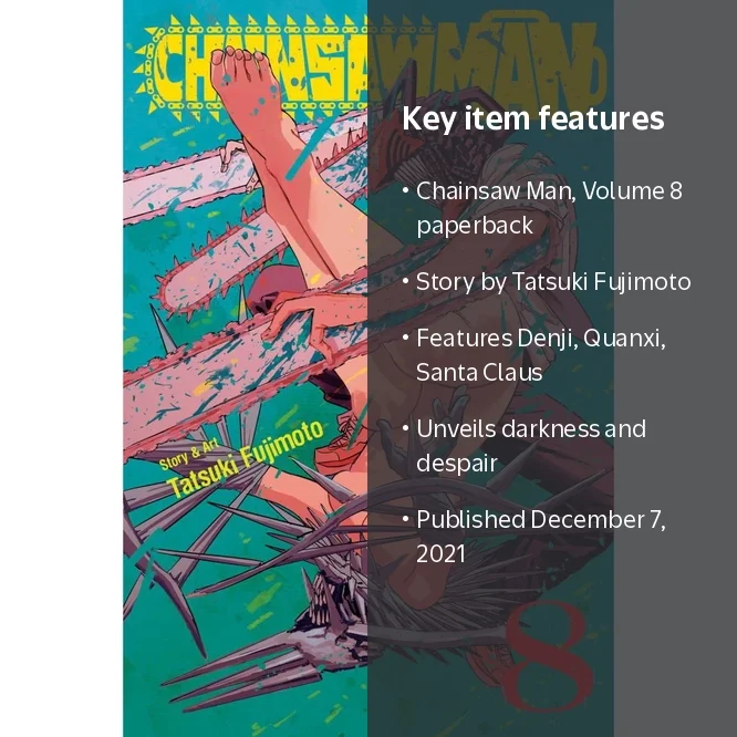 Tatsuki Fujimoto, Chainsaw Man, Vol. 8, Paperback, ISBN