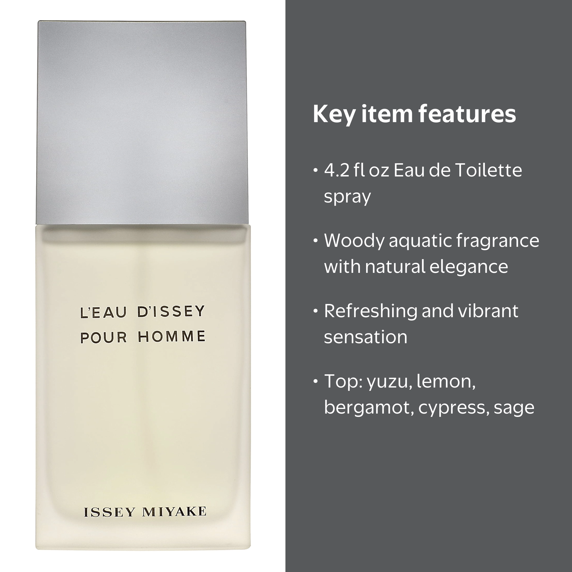 Issey Miyake, Eau de Toilette, 4.2 fl oz, Men's Cologne - Walmart.com