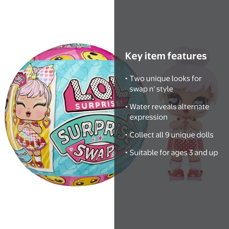 LOL Surprise! Surprise Swap Tots- with Collectible Doll, Extra