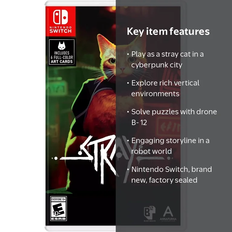 Stray Nintendo Switch Brand New Factory Sealed - Walmart.com
