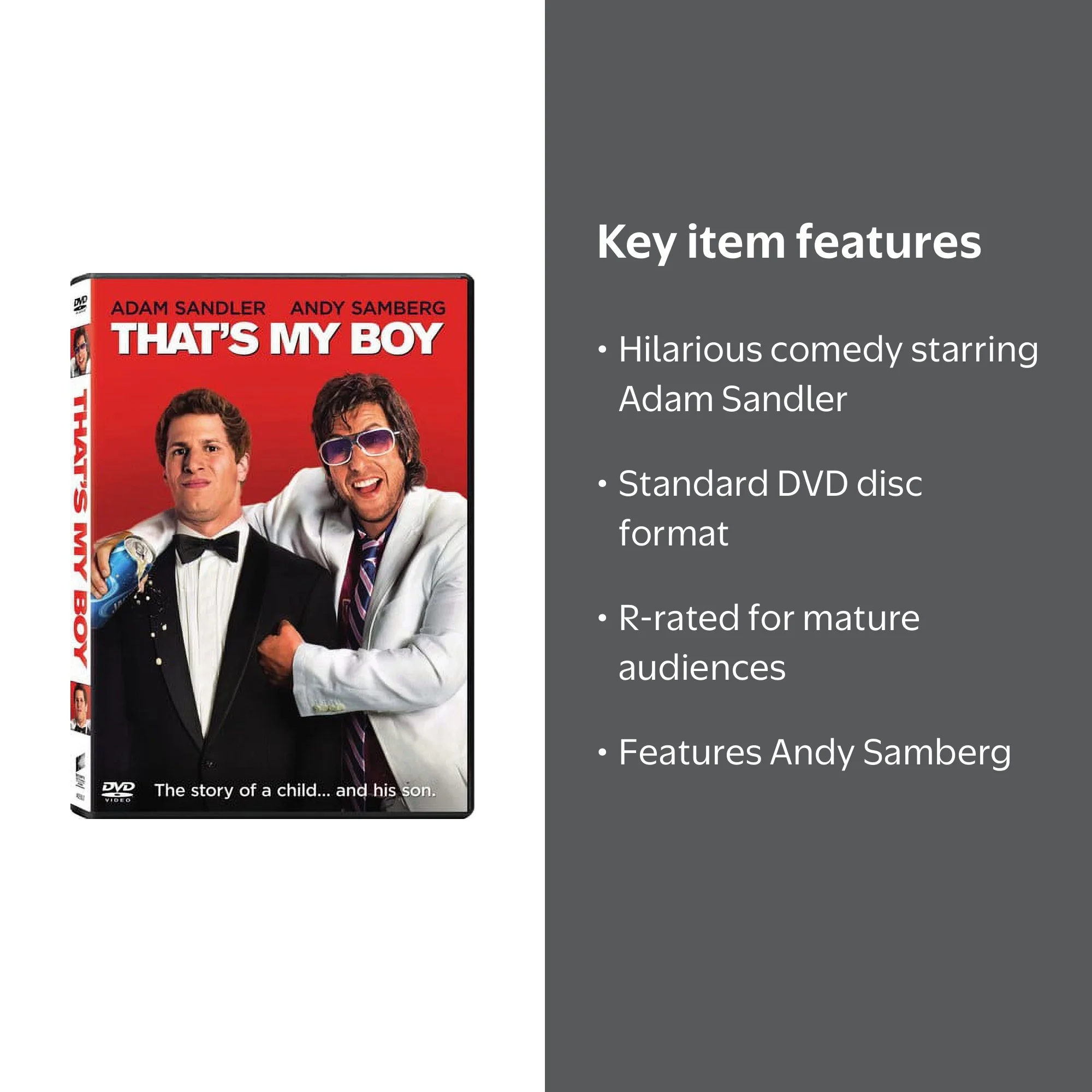 That's My Boy (DVD) - Walmart.com