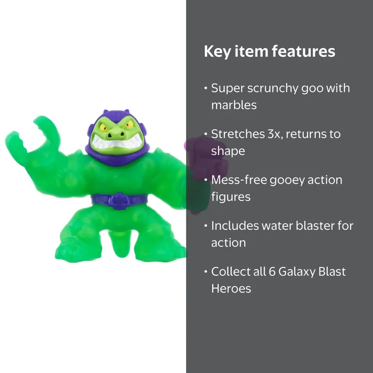 Heroes of Goo Jit Zu Galaxy Blast Hero Pack - Super Scrunchy Rock