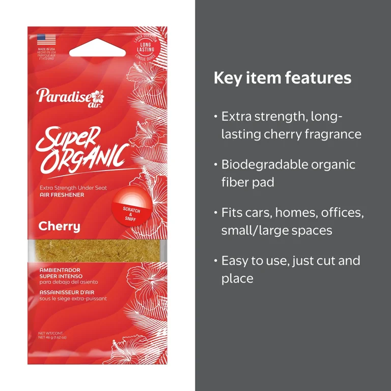 Paradise Air Super Organic Extra Strength Air Freshener, Under the