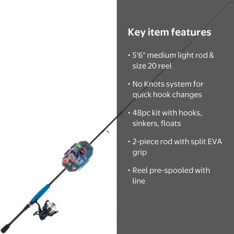 Ready2Fish All-Species Just Add Bait Combo - Spinning - Walmart.com