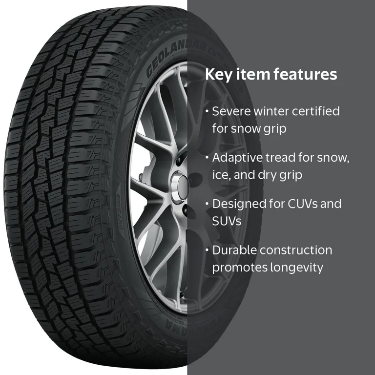 Yokohama Geolandar CV 4S 225/65R17 102H BW All Weather Tire