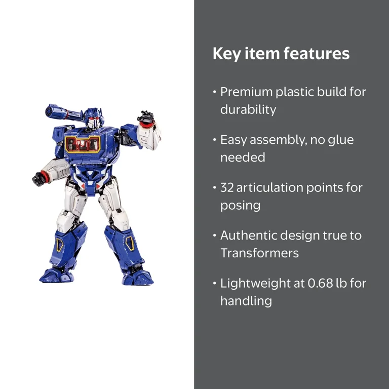 Transformers Soundwave & Ravage 3D Model Kit | Pre-Painted, Easy