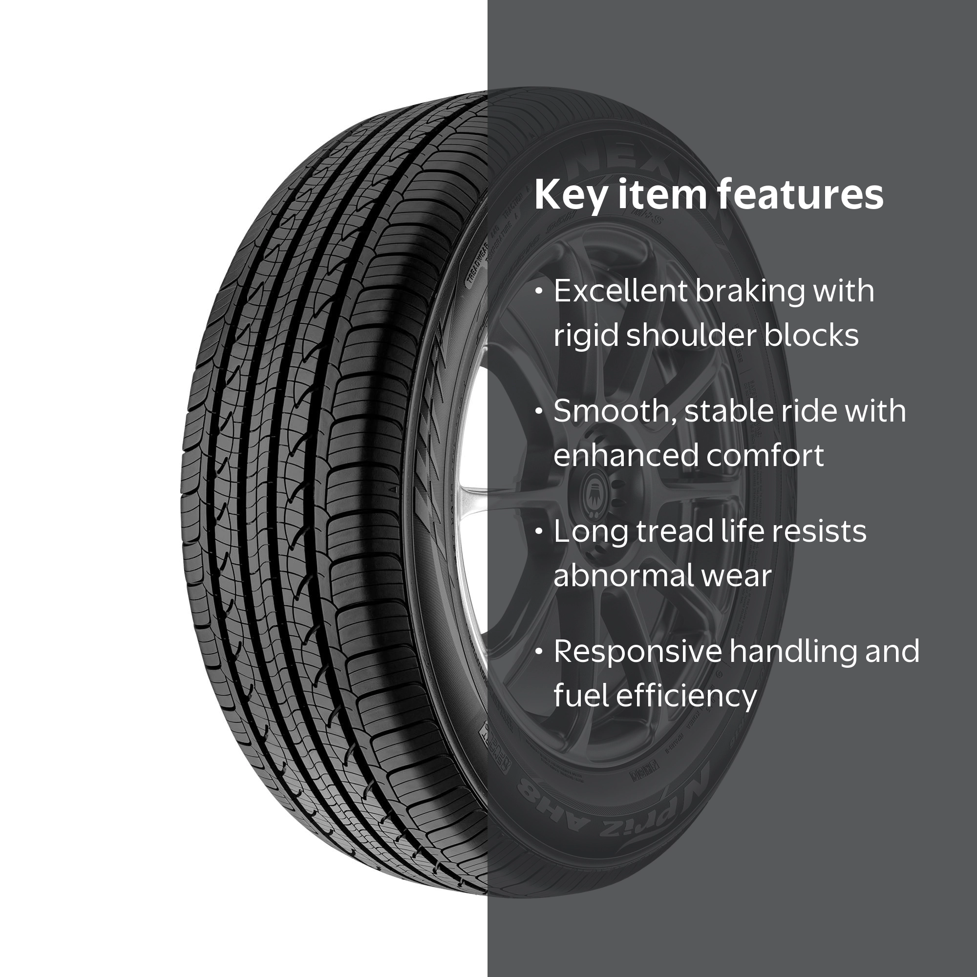 Nexen N'Priz AH8 All-Season Tire 215/55R17 94V BSW - Superior