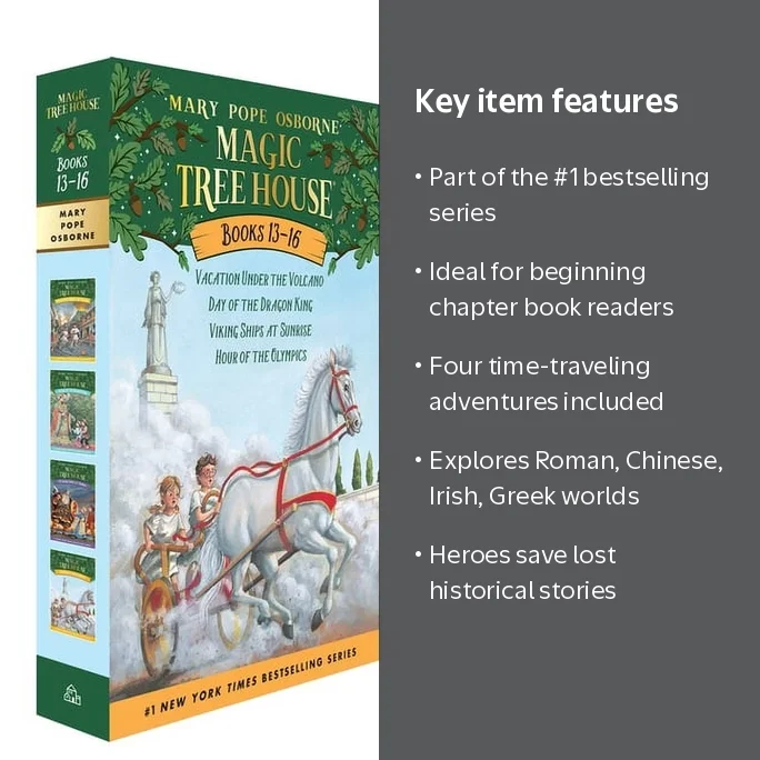 Magic Tree House Magic Tree House Books 13-16 Boxed Set: Vacation