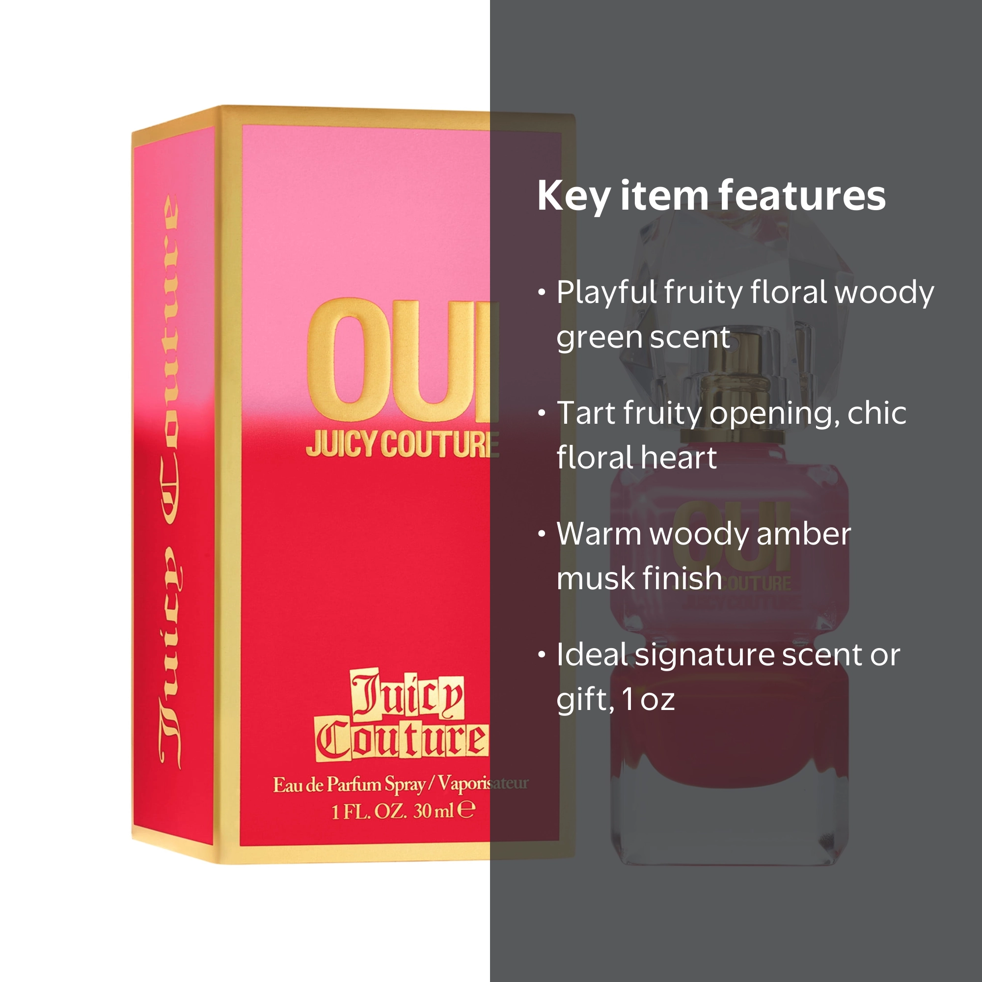 Juicy Couture OUI Eau De Parfum, Perfume for Women, 1 oz - Walmart.com