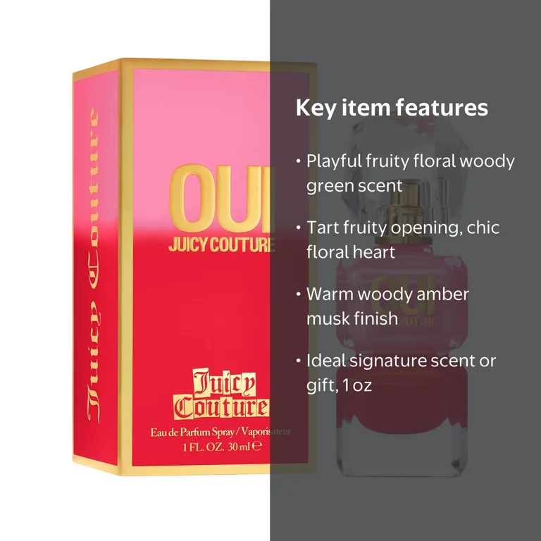 Juicy Couture OUI Eau De Parfum, Perfume for Women, 1 oz - Walmart.com
