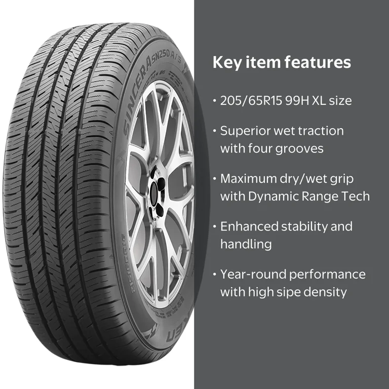 Falken, Passenger Tire, 205/65R15, All Season, XL, Ride Comfort