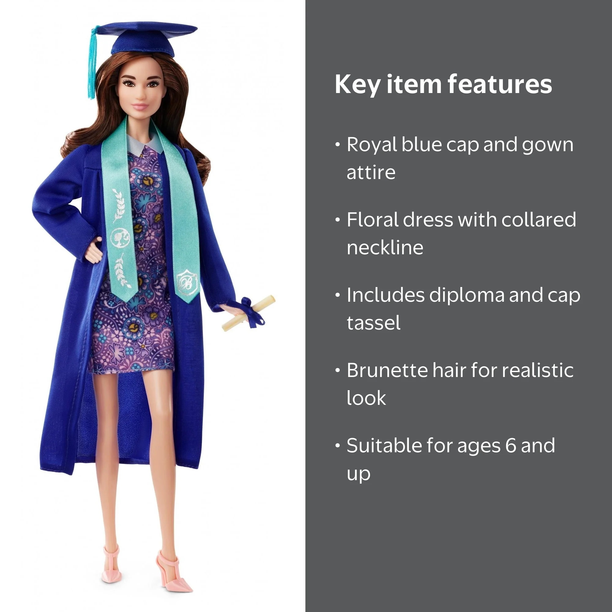 barbie graduation dress up games Congrats, grads!  Clad in her burgundy and gold graduation gown, Barbie  is ready to celebrate this major milestone with you. Ring in the new  chapter with Barbie, now at major retailers