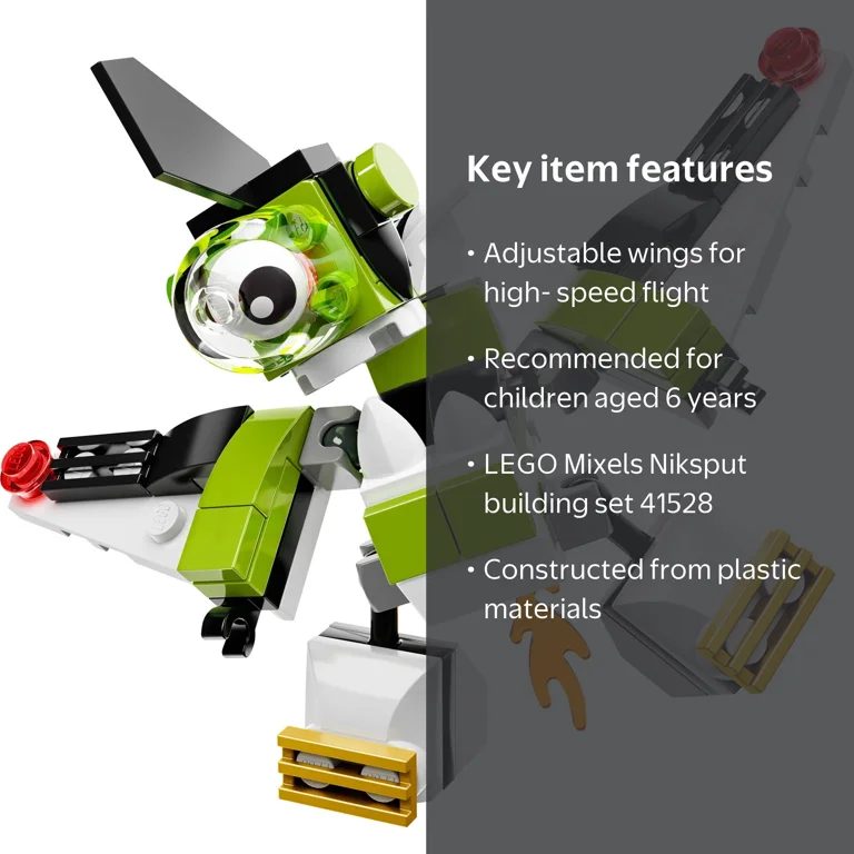 LEGO Mixels Niksput (2015) Building Toy Set 41528 - Walmart.com