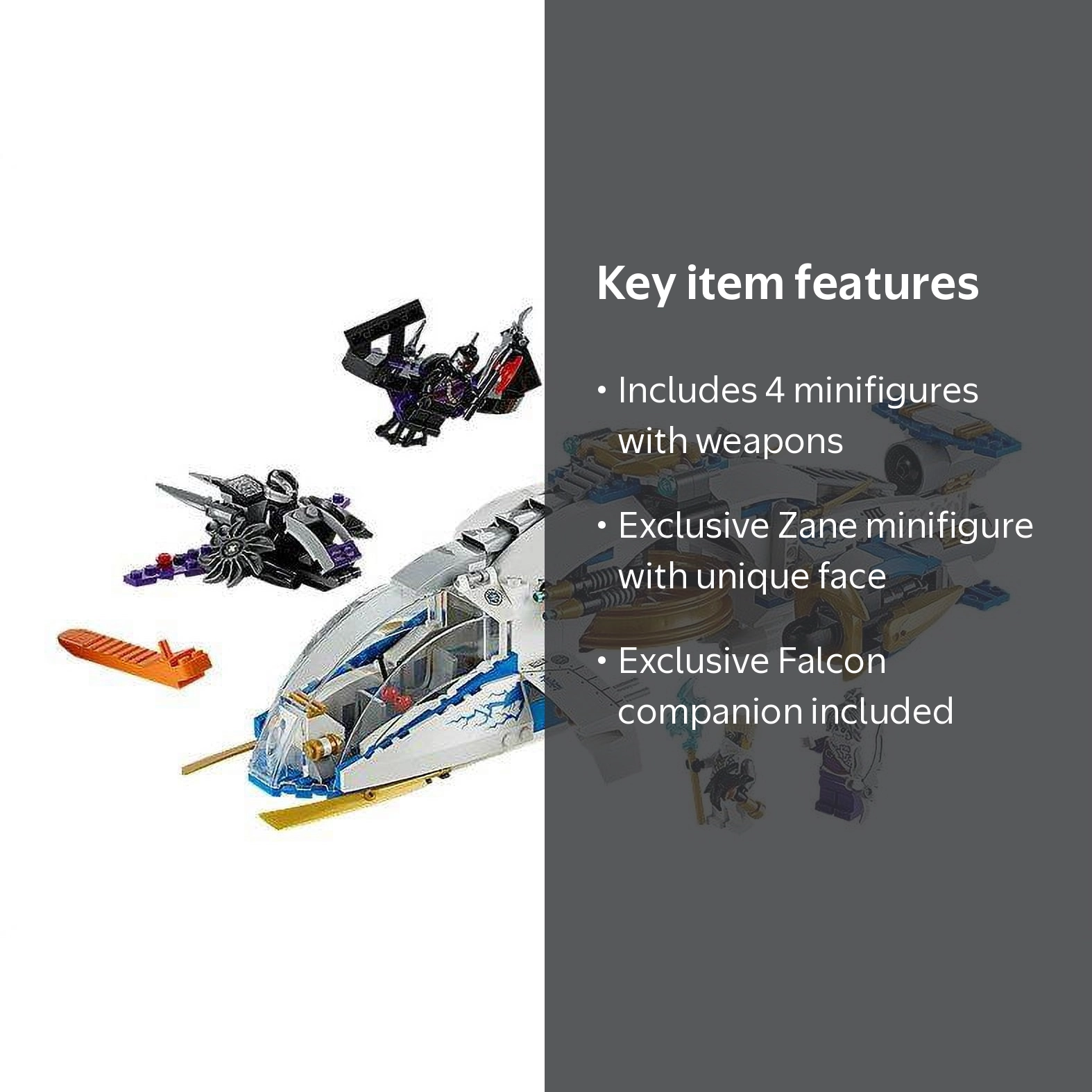 LEGO Ninjago 70724 NinjaCopter Toy - Walmart.com