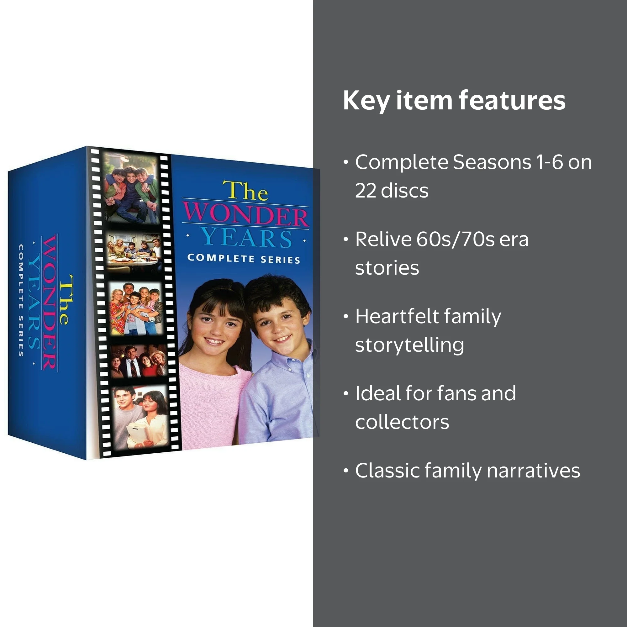 Full Box Set: The Wonder Years - Complete TV Series Seasons 1-6