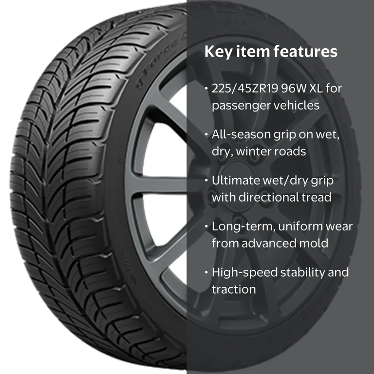 BFGoodrich g-Force COMP-2 A/S+ All Season 225/45ZR19 96W XL