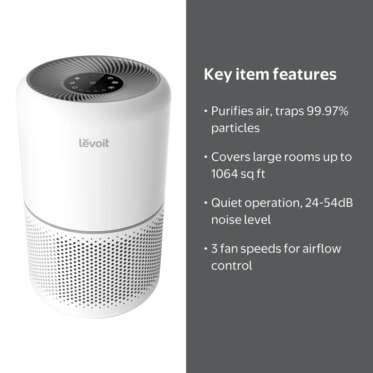 Levoit, Air Purifier, Core 300 RAC, For Large Rooms up to 1064 sq