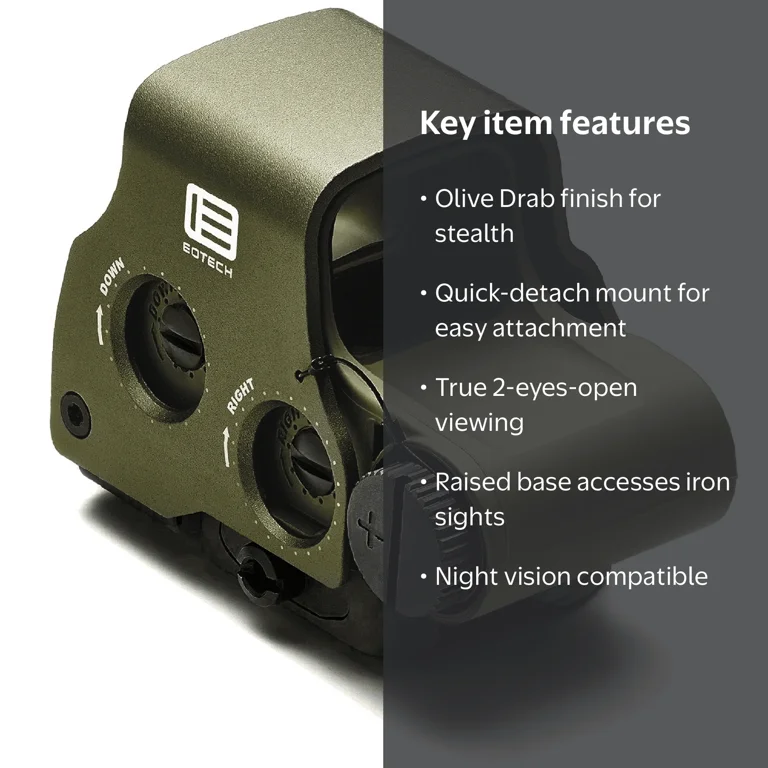 Eotech EXPS3-0 HWS Quick-Detach Hunting Sight, Olive Drab EXPS3