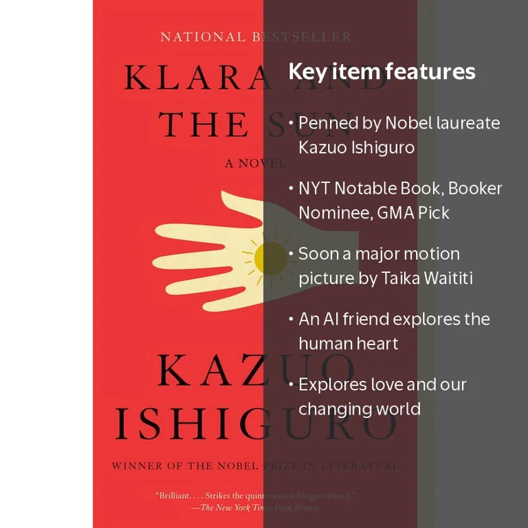 Kazuo Ishiguro Vintage International Klara and the Sun (Paperback