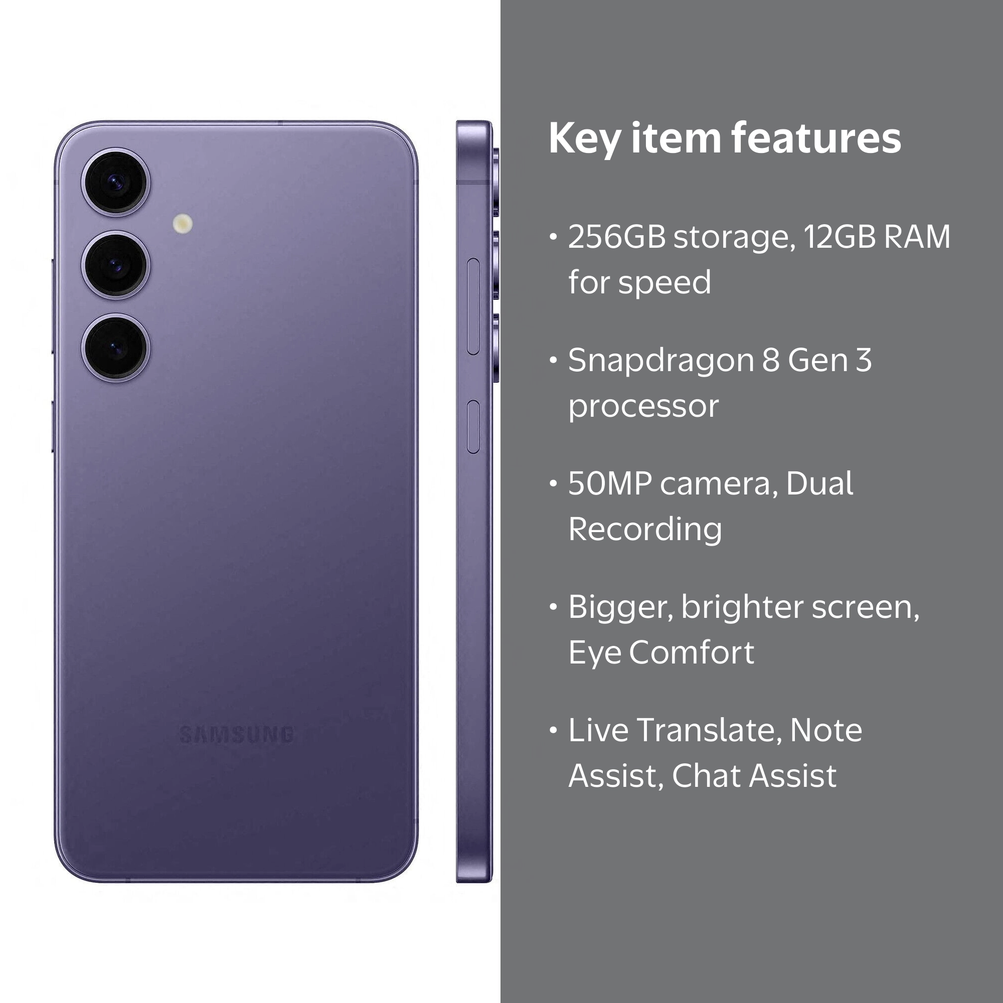 Galaxy S24plus 12/256GB 東南アジア版 Galaxy S24plus 12/256GB 東南アジア版 【公式通販】