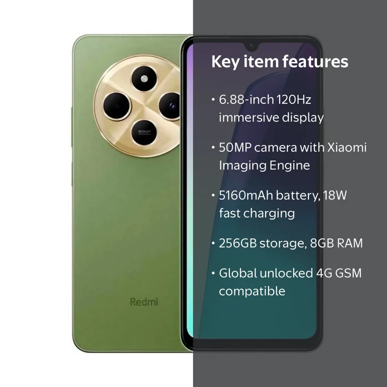 Xiaomi Redmi 14C 4G GSM Unlocked Smartphone 6.88
