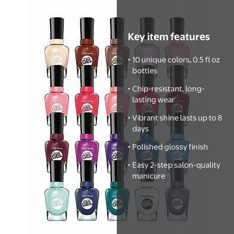 sally＊ Sally Hansen, Liquid Nail Polish, 0.5 fl oz, Multicolor - Walmart.com