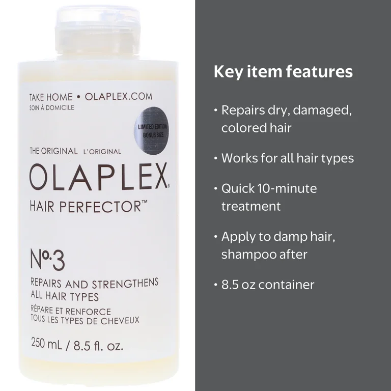 Olaplex No. 3 Hair Perfector, 8.5 oz, for Damaged and Colored Hair