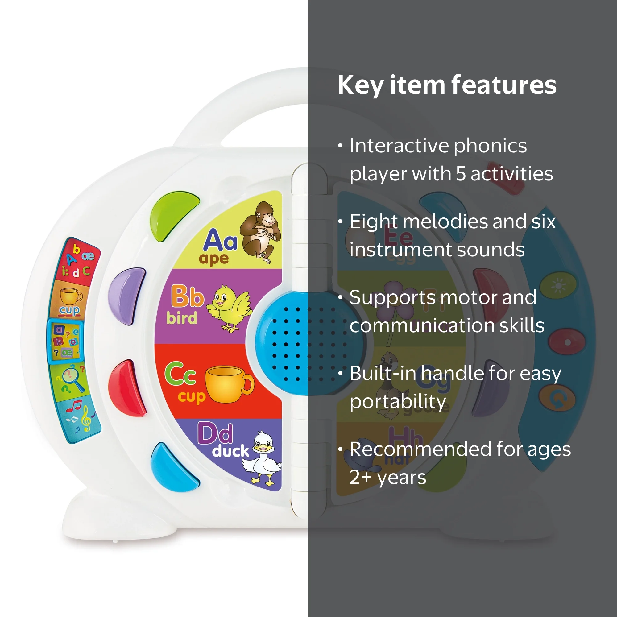 Winfun Take Along Phonics Player -Unisex Toy Recommended for