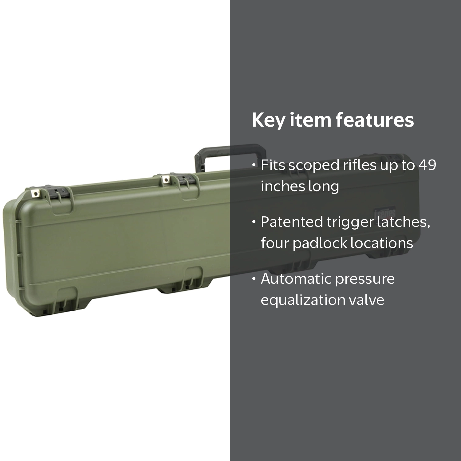 SKB Cases iSeries 4909 Hard Exterior Waterproof Utility Single