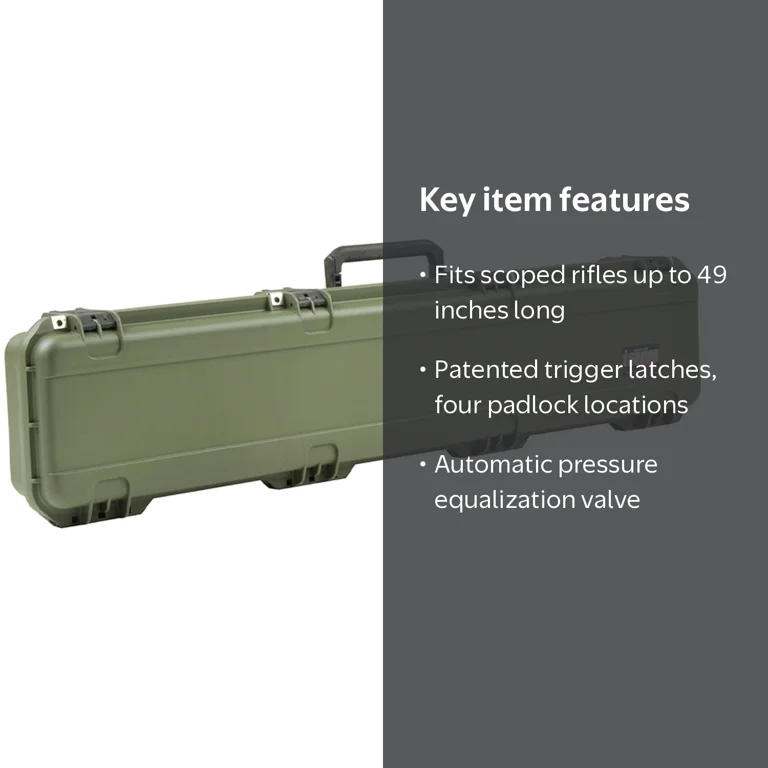 SKB Cases iSeries 4909 Hard Exterior Waterproof Utility Single