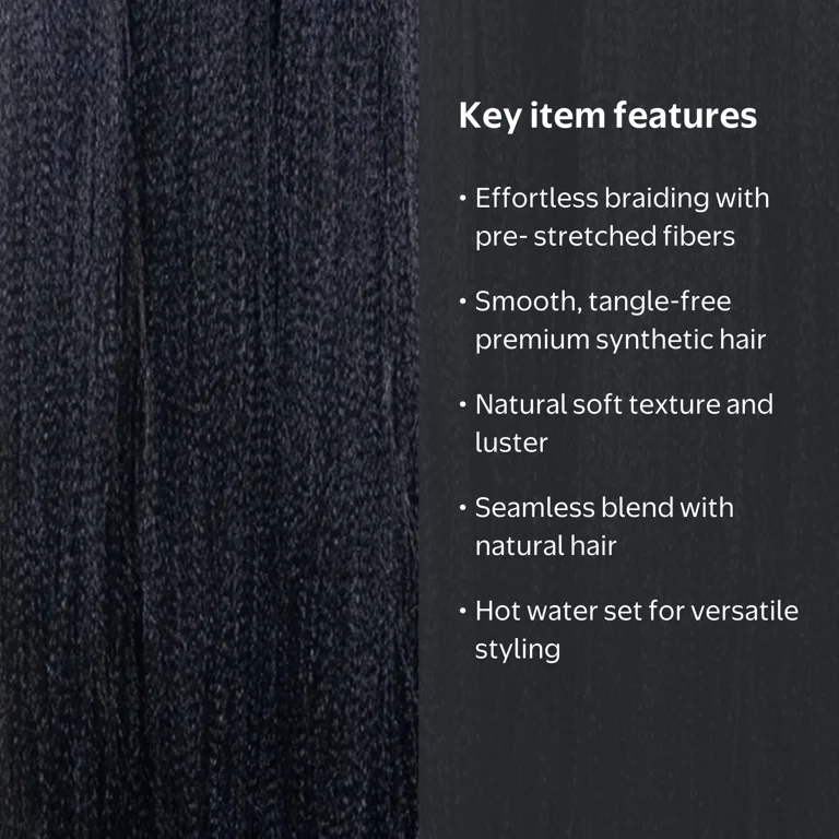 2 pack) Darling Pre-Stretched Thrive Braid Hair 3X Pack, Adult, 52