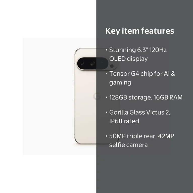 Google Pixel 9 Pro ‚Äì 128GB, 16GB RAM, 6.3