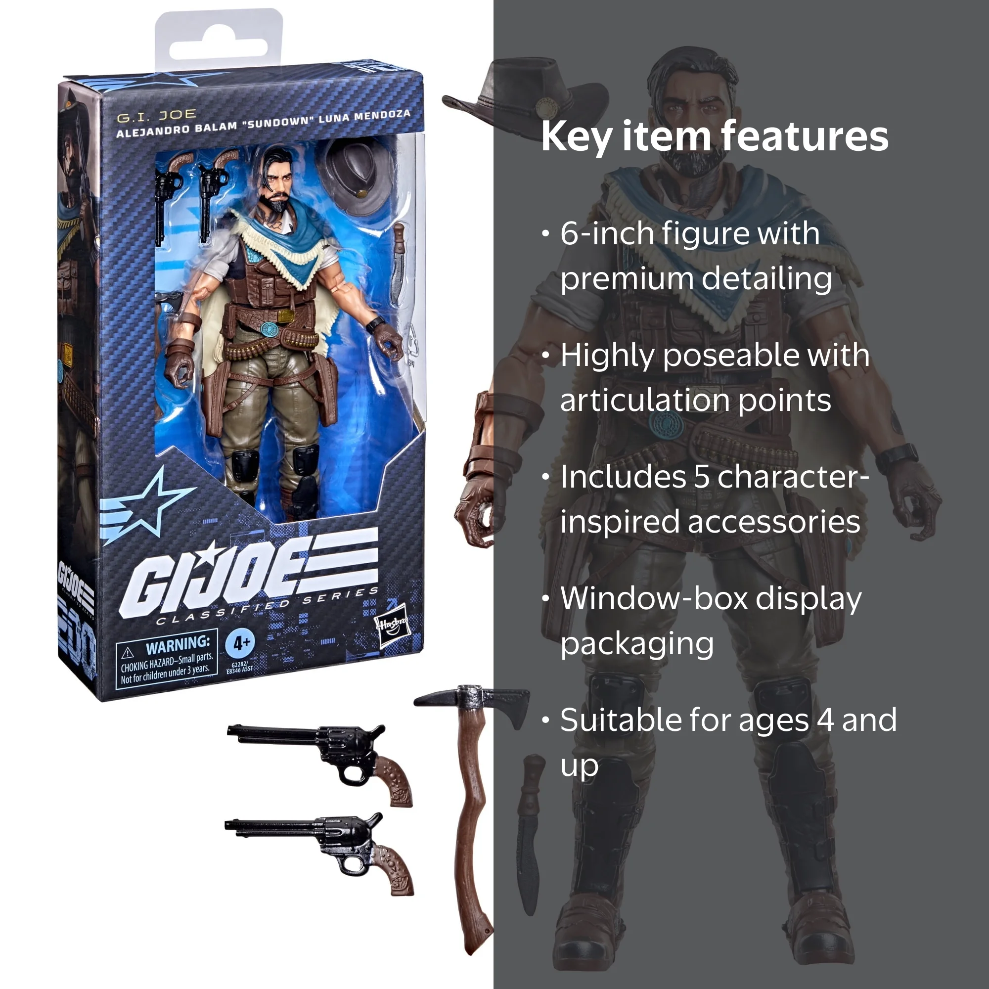 G.I. Joe, Action Figure, Alejandro Balam 