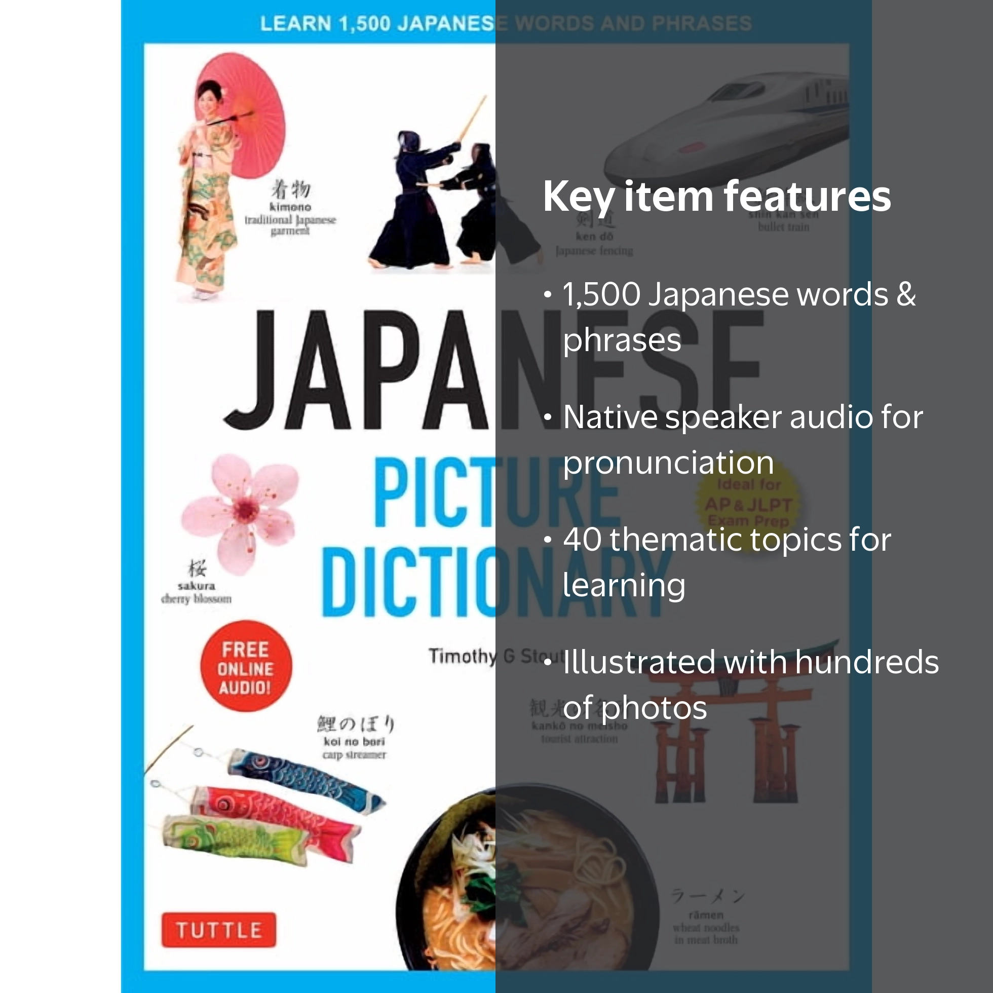TOUCH DICTIONARY 1-5巻セット Tuttle Picture Dictionary: Japanese Picture Dictionary: Learn