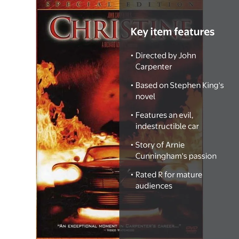 Sony Pictures Entertainment, DVD, Christine (DVD), Horror