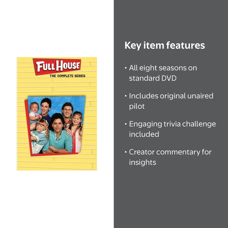 Full House: Complete Series Collection DVD - TV Video Box Set