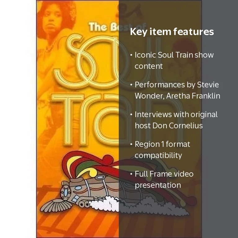The Best Of Soul Train (Full Frame) - Walmart.com