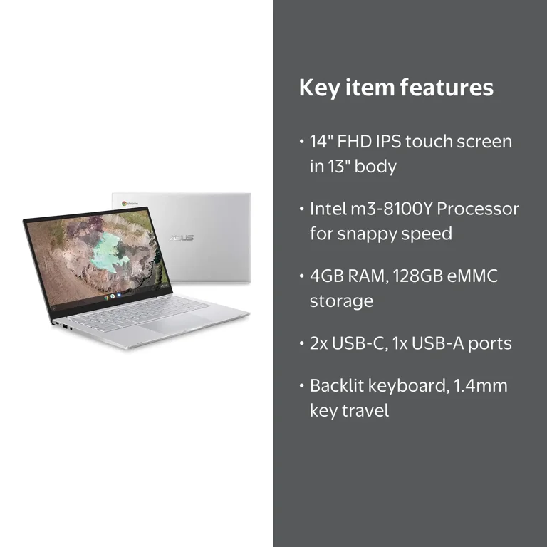 ASUS Chromebook C425, 14