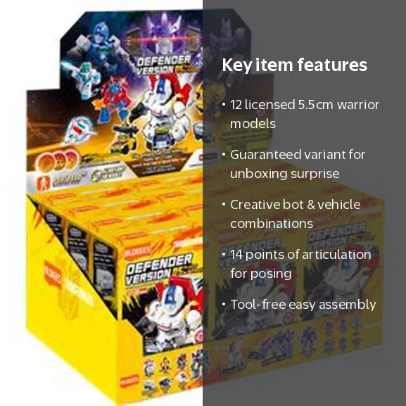 新品未開封 ２点セット マンドー&AT-RTセット BLOKEES フィギュア Blokees Transformers Defender Version 05 Traitor to Tyranny Case