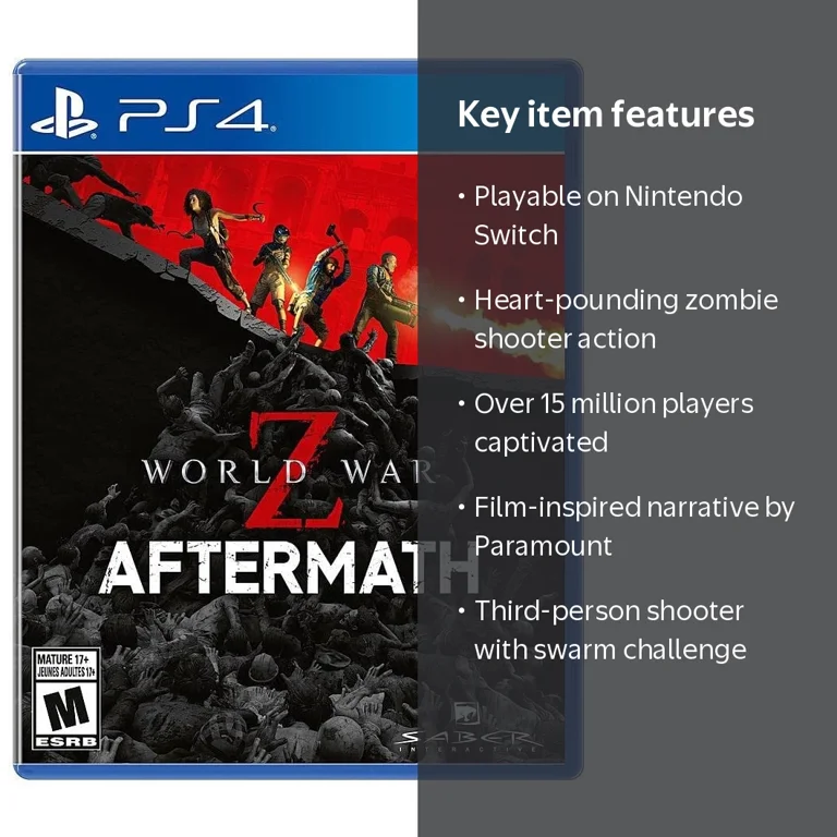 Saber Interactive, World War Z, Nintendo Switch, Hordes of Zombies Saber Interactive, World War Z, Nintendo Switch, Hordes of Zombies