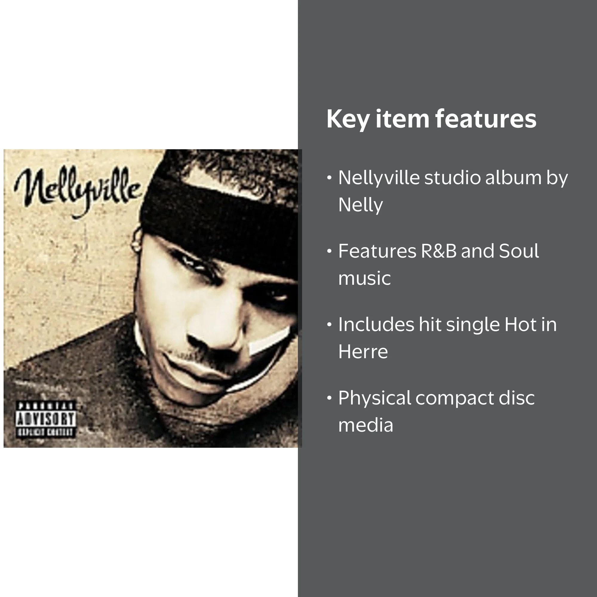 Nelly - Nellyville - Music & Performance - CD - Walmart.com