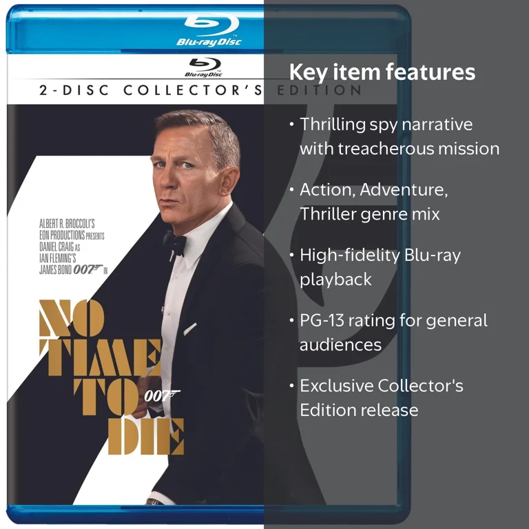 No Time To Die - Collector's Edition (Blu-ray), Action, Warner