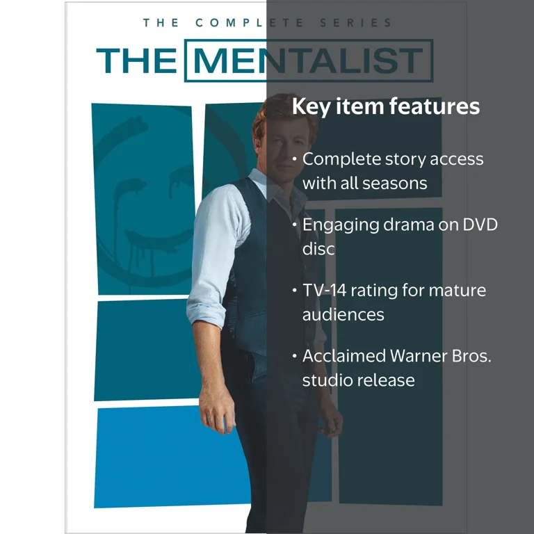 The Mentalist: The Complete Series (DVD), Drama, Warner Bros
