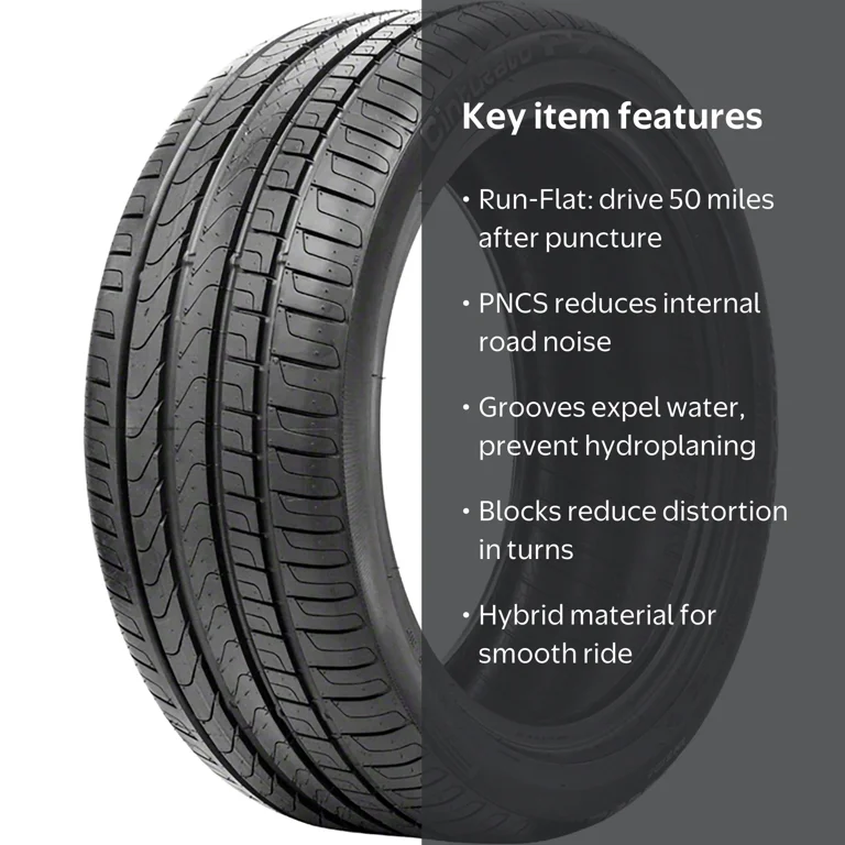 Pirelli Cinturato P7 UHP Summer Passenger Tire 245/40R18 93Y Run