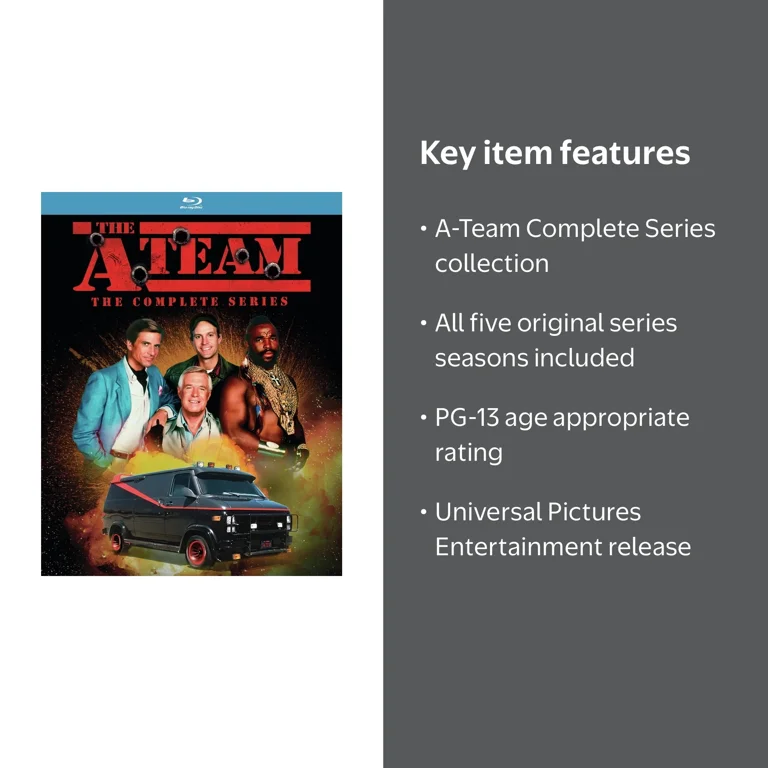 Universal Studios, The A-Team: The Complete Series, PG-13
