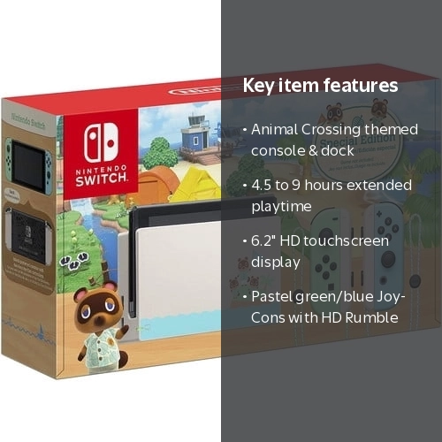 Nintendo, Animal Crossing: New Horizons Edition, Green - Walmart.com