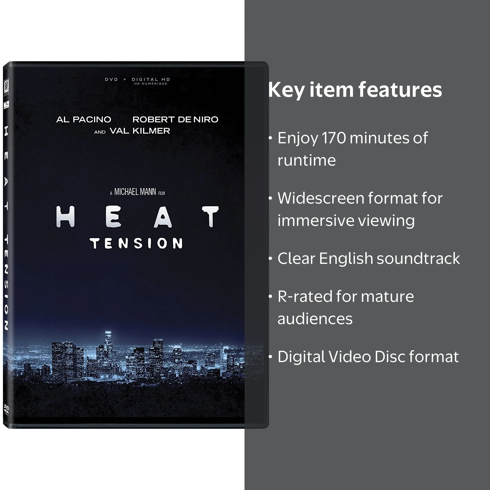 20th Century Studios - Heat [DIGITAL VIDEO DISC] - Walmart.com