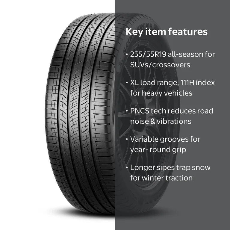 Pirelli Scorpion MS All Season 255/55R19 111H XL SUV/Crossover