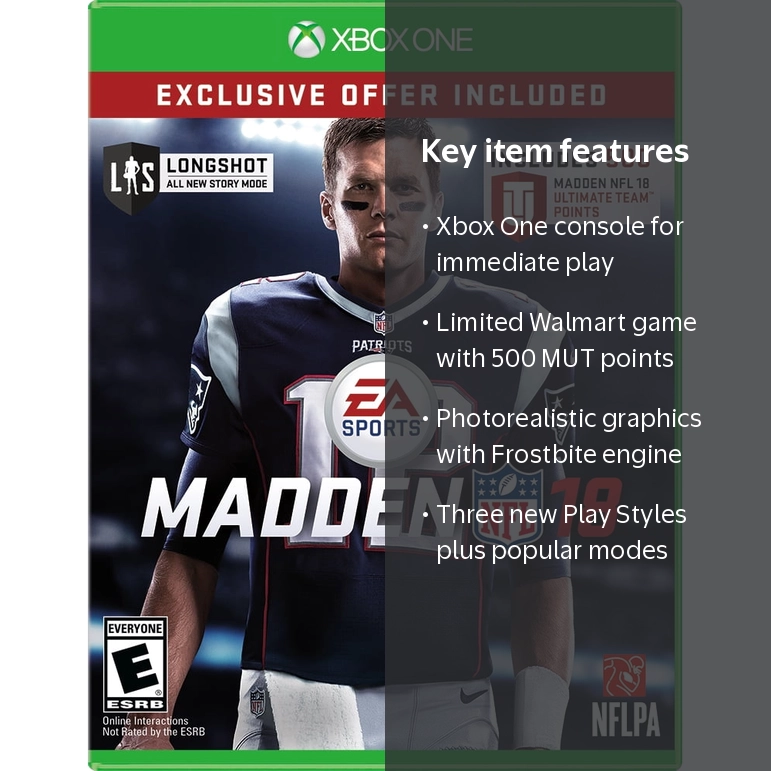 Electronic Arts, Madden NFL 18 Limited Edition, 014633373646, Xbox