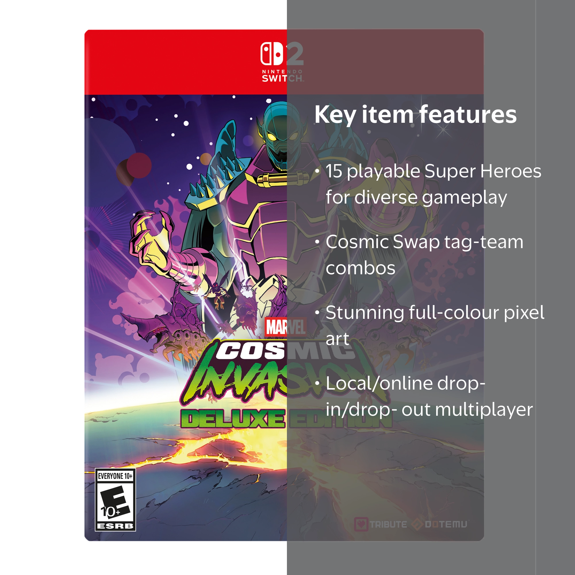 Marvel Cosmic Invasion Deluxe Edition - Nintendo Switch 2 Game